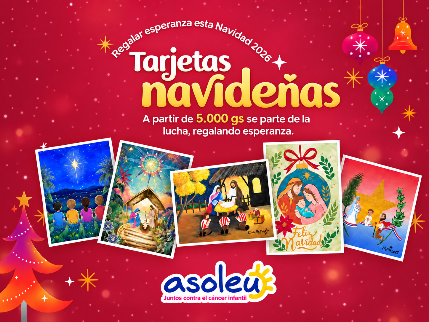 Tarjetas navideñas para regalar esperanza-2